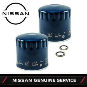 D40 Navara V9X (550) - Oil Filter (2 Pack)