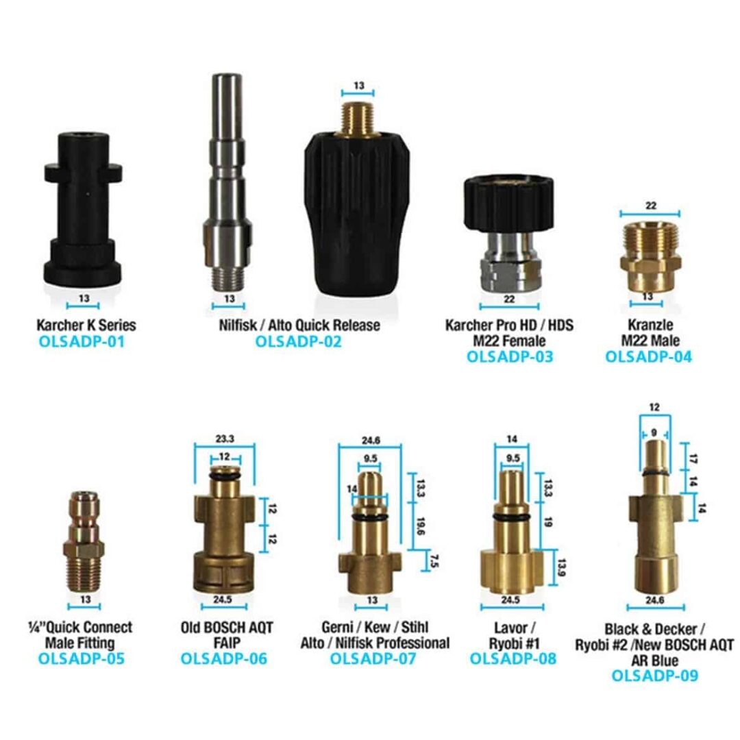 Snow Foam Lance Foam Nozzle Foam Generator Foam Gun For, 41 OFF