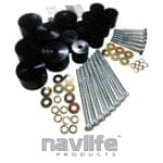 Navlife Nissan Navara NP300 1" Body Lift Kit without Tub Support