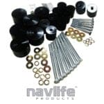 Navlife Nissan Navara NP300 2" Body Lift Kit with Tub Support