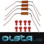OlstaLED Amber Indicator - Load Resistors (4 pack)