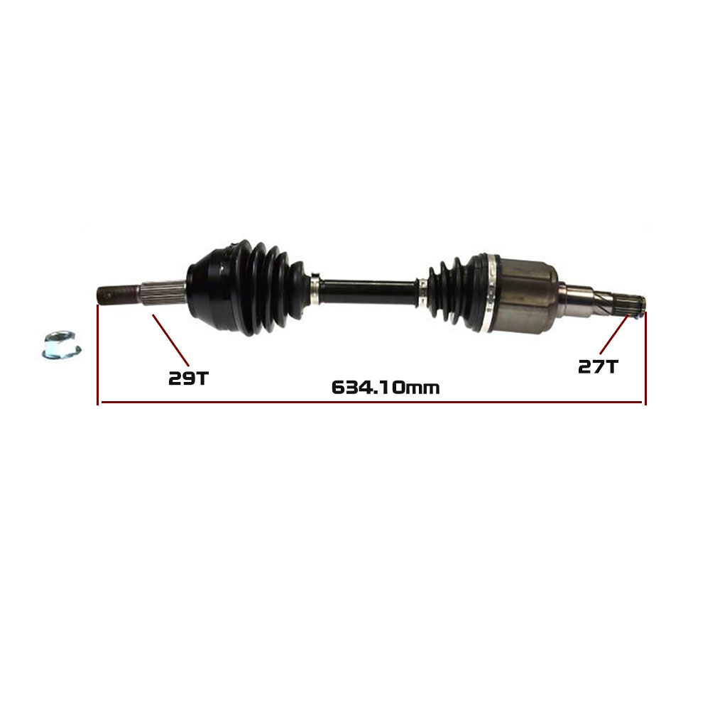 NP300 Nissan Navara CV Drive Shaft (2015 2020) navlife The Home