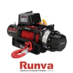 Runva 11XP PREMIUM RED Edition 12V with Synthetic Rope