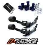 Outback Armour Rear Leaf Kit - Nissan Navara D40