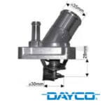 Dayco Thermostat DT129A - Nissan Navara  D40 / Pathfinder R51 VQ40DE V6 Petrol