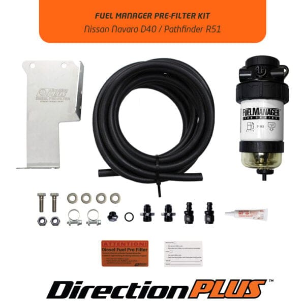 Fuel Manager Pre-Filter Kit NAVARA D40 / PATHFINDER R51 (FM618DPK) - Image 2