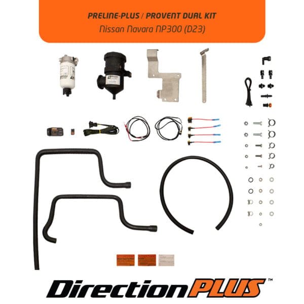 PreLine-Plus Pre-Filter + ProVent Catch Can Kit NAVARA NP300 (PLPV630DPK) - Image 2