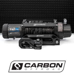 Carbon 12K - 12000lb Winch V3 with MegaPro Hook