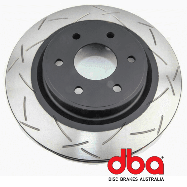 DBA NP300 Front Slotted Brake Rotors with DBA Xtreme Brake Pads - Nissan Navara NP300 All Variants 2015 onwards - Image 2