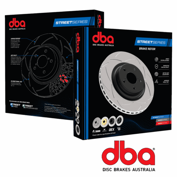 DBA Street 4X4 Survival T2 Slotted Rotors with DBA Xtreme Brake Pads - Nissan Navara NP300 All Variants 2015 onwards - Image 4