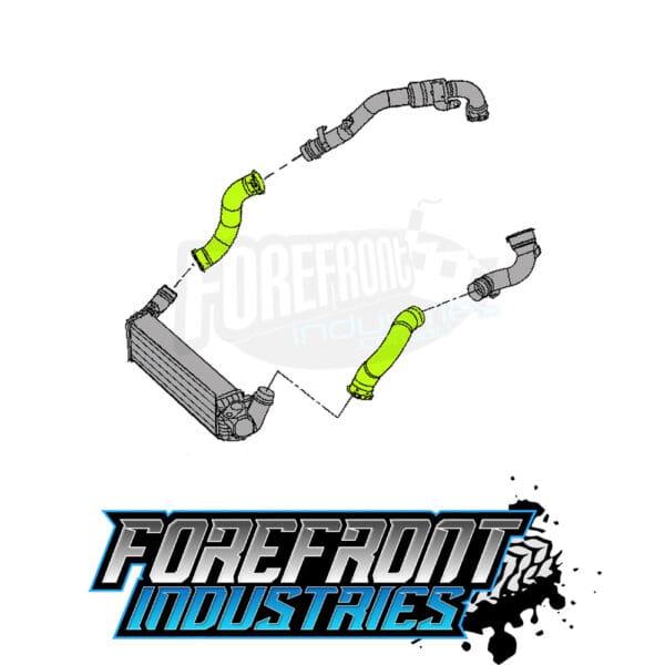 Intercooler Hose Upgrade - NISSAN Navara NP300 - Image 2
