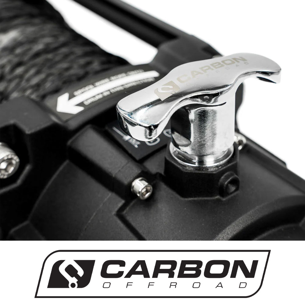 Carbon 12K - 12000lb Winch V3X with MegaPro Hook - Image 5