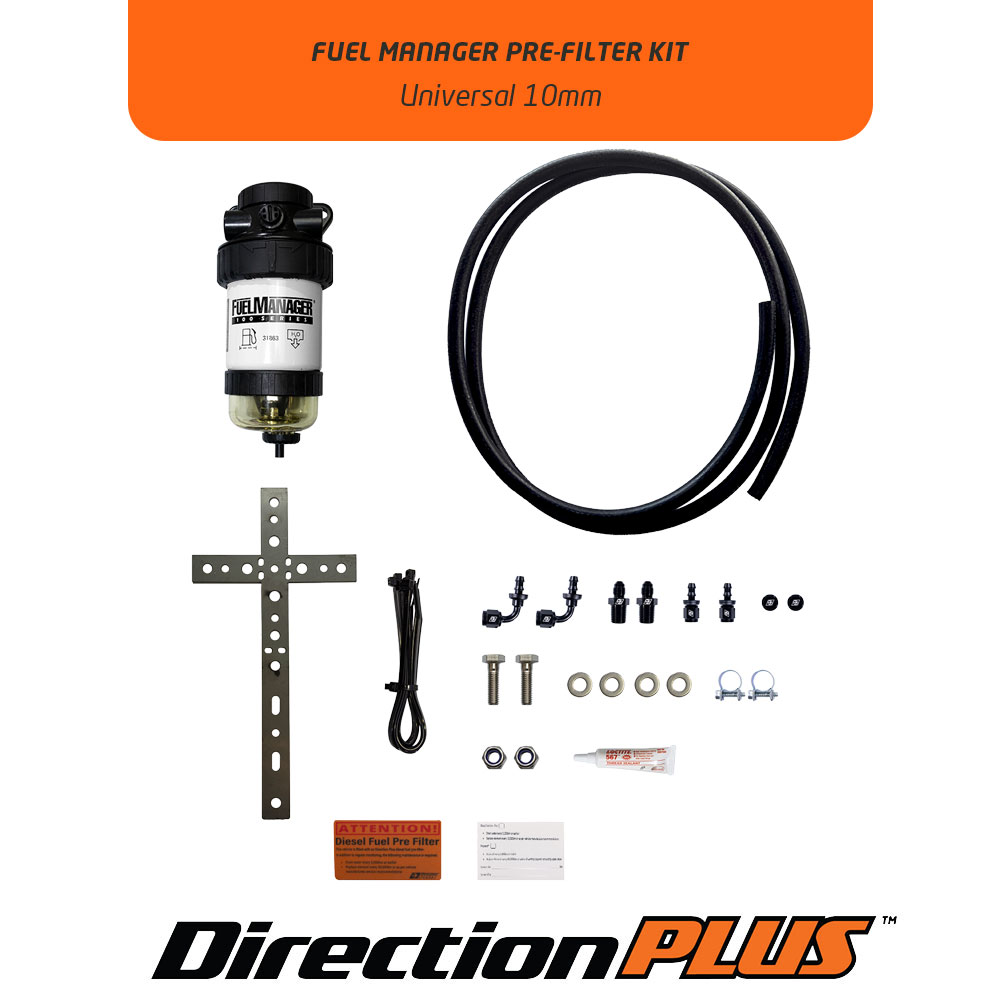Universal 10mm Fuel Manager Pre-Filter Kit (FM801DPK) - Image 2