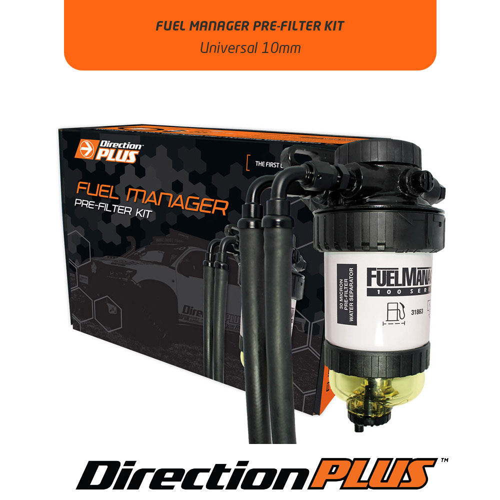 Universal 10mm Fuel Manager Pre-Filter Kit (FM801DPK)