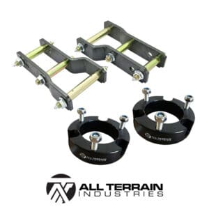 ATI SPACER/SHACKLE LIFT KIT - 2" FRONT + 2" REAR - NISSAN NAVARA D40 2005-2015