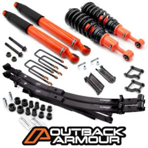 Outback Armour 2″ Lift Kit 2F/2R - D27 Navara 2026 onwards