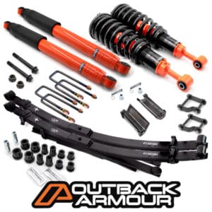 Outback Armour 2″ Lift Kit 2F/2R HIGH PRESSURE - D27 Navara 2026 onwards