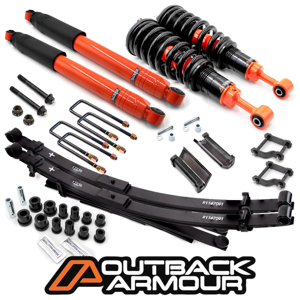 Outback Armour 2″ Lift Kit 2F/2R HIGH PRESSURE - D27 Navara 2026 onwards