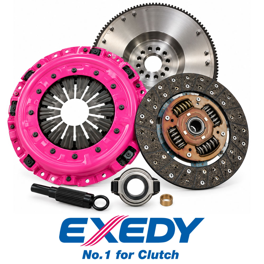 EXEDY Heavy Duty Clutch Kit with Single Mass Flywheel – Nissan Navara D40 4.0L VQ40DE V6